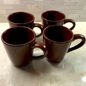William Sonoma Ironstone Set of 4 TAG Mugs